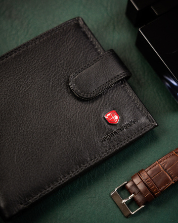 Große Herren Geldbörse aus Leder für Karten – Peterson