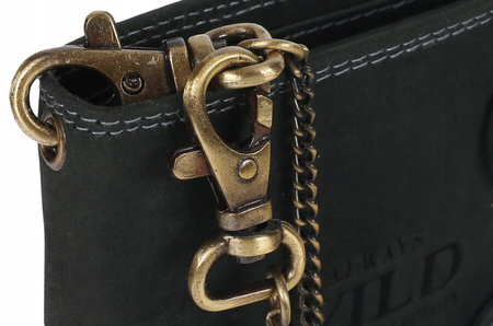 Große Herren Geldbörse aus Leder mit RFID-Schutz – Always Wild