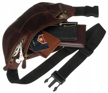 Herren Ledergürteltasche – Peterson