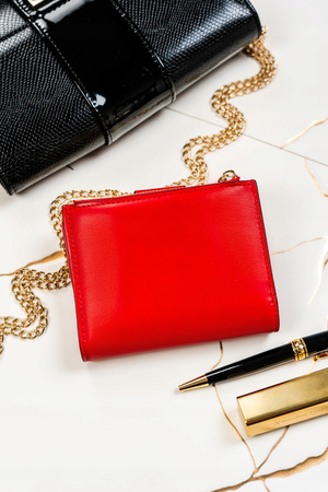 Damen Geldbörse aus Öko-Leder mit zwei Fächern – Peterson