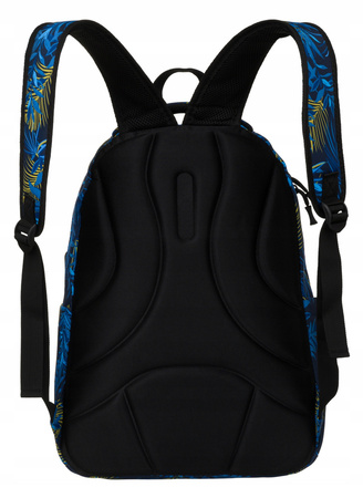 Geräumiger, zweifach unterteilter Rucksack aus Polyester in Dunkelblau – Peterson