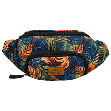 Moderne Damen Bauchtasche aus Polyester mit Reißverschluss – Rovicky