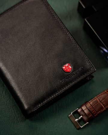 Elegante Herren Geldbörse aus echtem Leder – Peterson