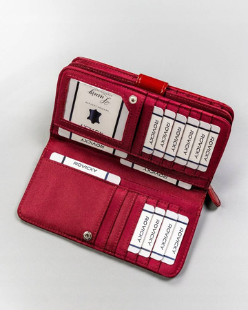 Geräumige große Damen Geldbörse aus Öko-Leder – 4U Cavaldi