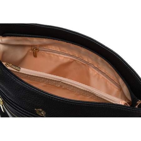 Klassische Damen Umhängetasche aus Öko-Leder für den Alltag – Rovicky