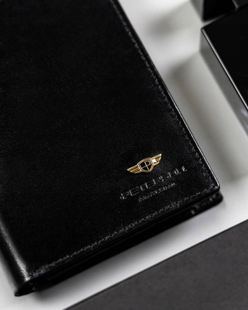 Elegante, große Herren Geldbörse aus echtem Leder – Peterson