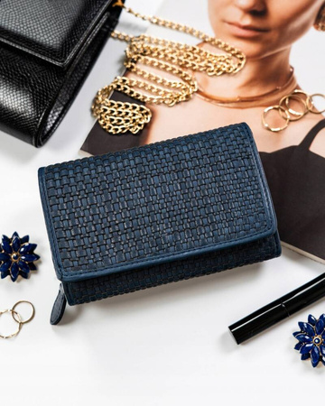 Elegante Damen Geldbörse aus Echtleder – Rovicky