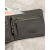 Graue Herren Geldbörse ohne äußeren Verschluss mit RFID-Schutz – Peterson