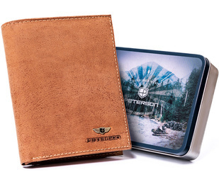 Herren Geldbörse aus Leder für Karten – Peterson