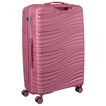 Kofferset aus Polypropylen mit Reißverschluss-Organizer – Peterson