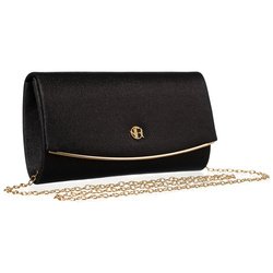 Abendtasche in Schwarz aus Synthetik – Rovicky