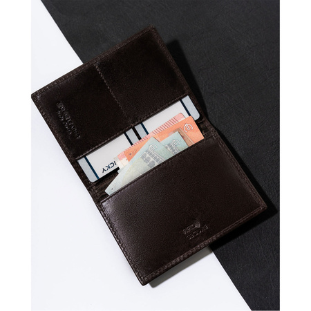 Elegante Herren Geldbörse aus echtem Leder mit RFID – Rovicky