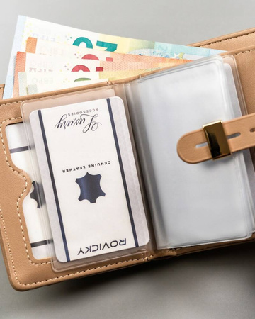 Damen Geldbörse aus Öko-Leder mit Kartenfächereinsatz – 4U Cavaldi