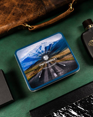 Kleine Herren Geldbörse aus Leder mit RFID-Schutz – Peterson