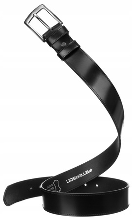 Breiter Herren Gürtel aus Leder mit klassischer Schnalle – Peterson