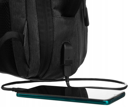 Reiserucksack mit Laptopfach und USB-Anschluss – Peterson