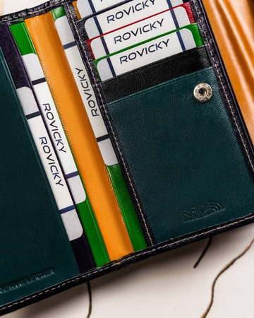 Große Damen Geldbörse aus echtem Leder – 4U Cavaldi