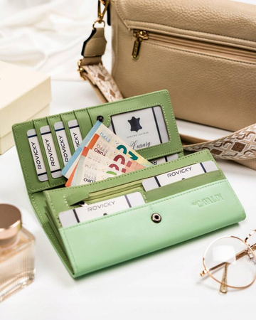 Klassische Damen Geldbörse aus Öko-Leder – 4U Cavaldi