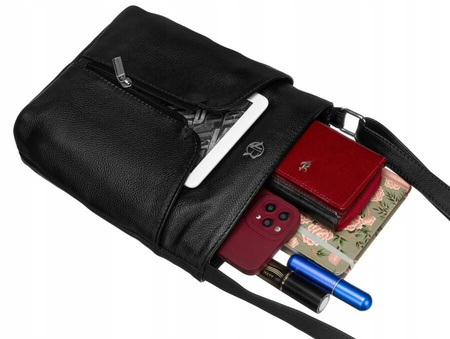 Damen Umhängetasche aus Leder – Rovicky