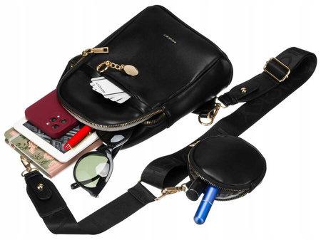 Damen Schultertasche aus Öko-Leder – Rovicky