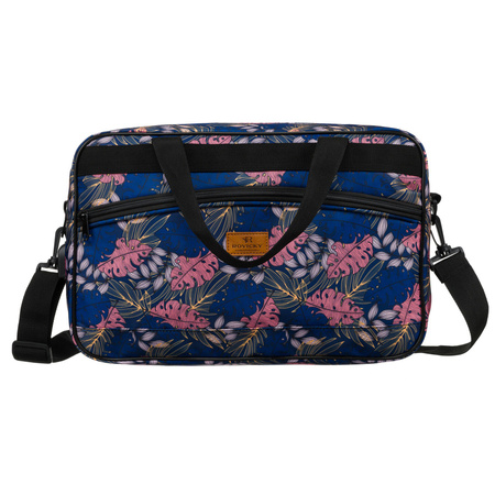 Reisetasche mit abnehmbarem Gurt und Außentasche mit Reißverschluss – Rovicky