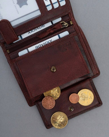 Große Herren Geldbörse aus Nubukleder