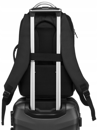 Großer Rucksack mit USB-Anschluss und Laptopfach – Peterson