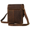 Herren-Tasche aus Naturleder in brauner Farbe - Peterson
