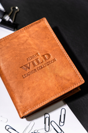 Große Herren Geldbörse aus Leder – Always Wild