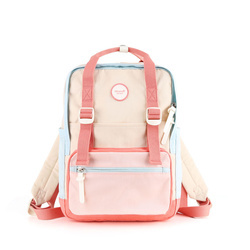 Mehrfarbiger City-Rucksack für Damen mit Reißverschluss – Himawari