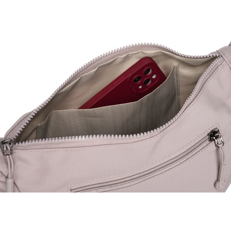 Damen Umhängetasche in Lila mit verstellbarem Riemen – Peterson