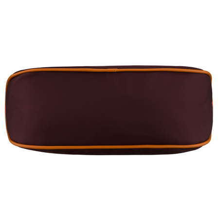 Städtische Damen-Handtasche aus Polyester und Öko-Leder in Bordeaux, ein Fach – Peterson