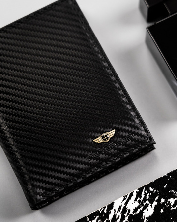 Herren Geldbörse aus Leder mit geriffelter Oberfläche – Peterson