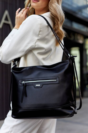 Geräumige Damentasche aus Öko-Leder – Rovicky