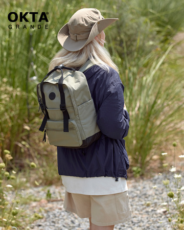 Großer City Rucksack mit Laptopfach – Himawari
