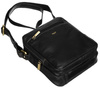 Ledertasche PTN TB-709-COM SCHWARZ