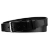Universeller Herren-Gürtel aus schwarzem Öko-Leder
