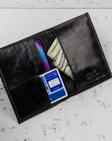 Kartenetui aus Leder - Rovicky