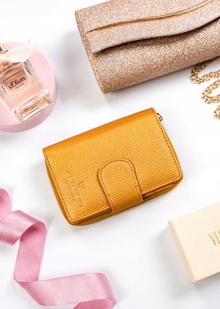 Damen Geldbörse aus Leder mit RFID-Schutz – Peterson