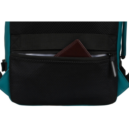 Türkiser Reiserucksack mit verstellbaren Schulterriemen – Peterson