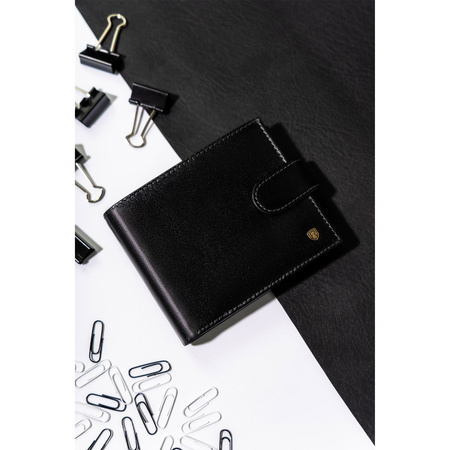 Kartenetui mit Druckknopf im klassischen Stil – Rovicky