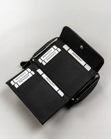 Große, horizontale Damen Geldbörse aus Öko-Leder – 4U Cavaldi