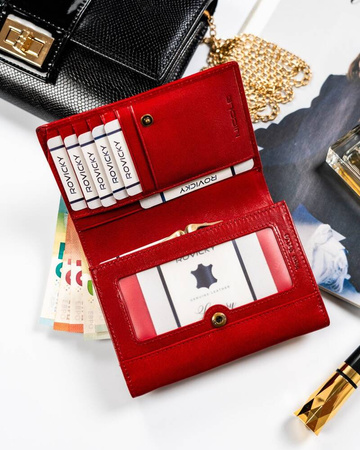 Große, geräumige Damen Geldbörse aus echtem Leder – Nicole