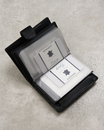 Klassische Herren Geldbörse mit Ziernähten – Cavaldi