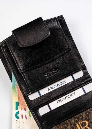 Kleine, handliche Damen Geldbörse aus Echtleder – Rovicky