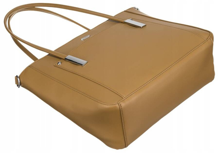 Klassischer Damen Shopper aus Öko-Leder – Rovicky