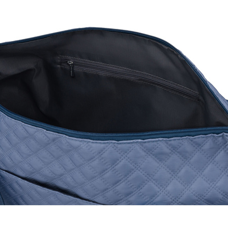 Trainings-Tasche aus Polyester in Blau, ausgestattet mit einem Griff für den Koffer - Peterson