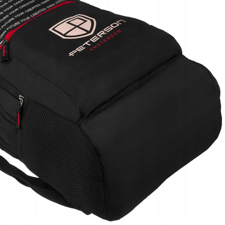 Sportlicher, geräumiger Rucksack aus Polyester – Peterson