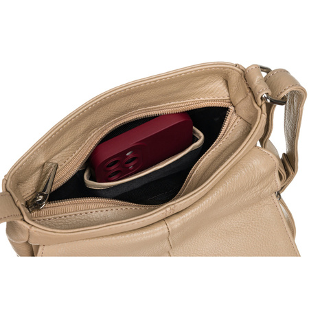 Damen Umhängetasche aus echtem Leder – Rovicky