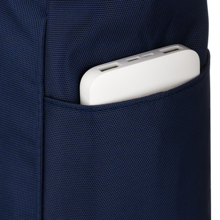 Damen-Shopper in Marineblau, einteilig und mit Reißverschluss – Peterson